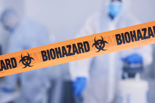 Professional Hoarding Cleanup technician working in Stony Brook, NY